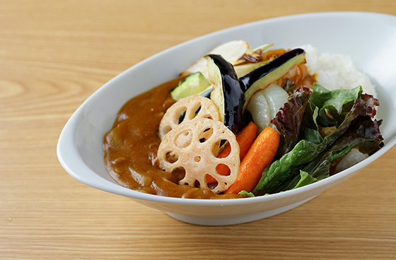 野菜たっぷりのカレーライス